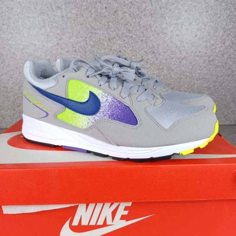 Nike Air Skylon 2 Sneakers Shoes BRAND NEW 'Grey Vol Grape' Size 8.5